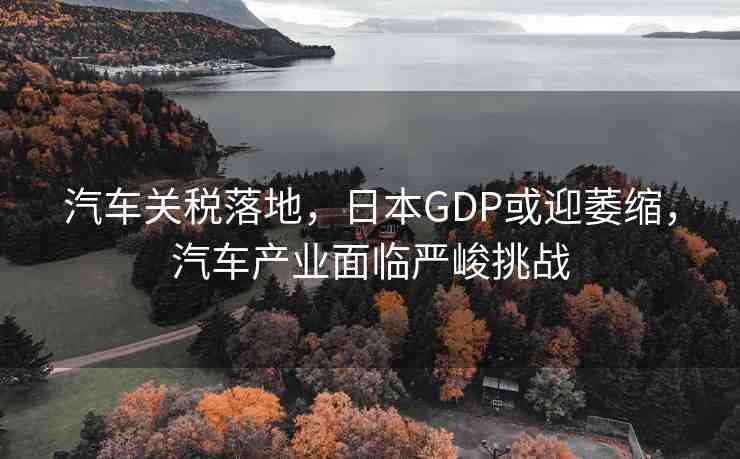 汽車關(guān)稅落地，日本GDP或迎萎縮，汽車產(chǎn)業(yè)面臨嚴(yán)峻挑戰(zhàn)