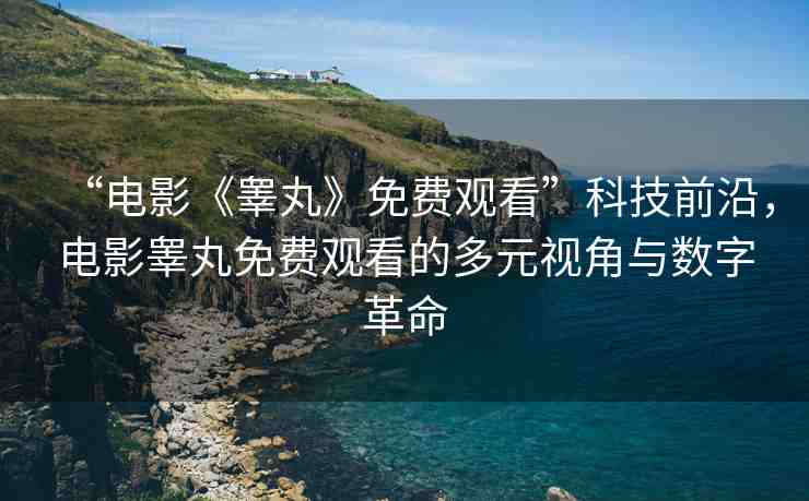 “電影《睪丸》免費(fèi)觀看”科技前沿，電影睪丸免費(fèi)觀看的多元視角與數(shù)字革命