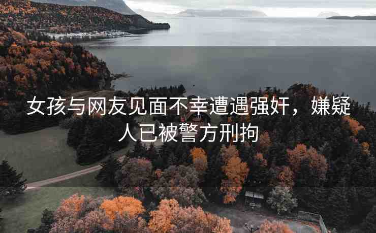 女孩與網(wǎng)友見面不幸遭遇強奸，嫌疑人已被警方刑拘