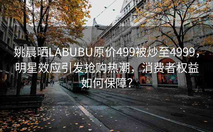 姚晨曬LABUBU原價(jià)499被炒至4999，明星效應(yīng)引發(fā)搶購(gòu)熱潮，消費(fèi)者權(quán)益如何保障？
