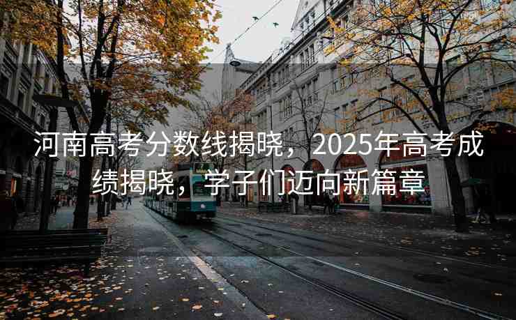 河南高考分數(shù)線揭曉，2025年高考成績揭曉，學子們邁向新篇章