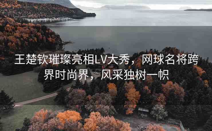 王楚欽璀璨亮相LV大秀，網(wǎng)球名將跨界時(shí)尚界，風(fēng)采獨(dú)樹一幟