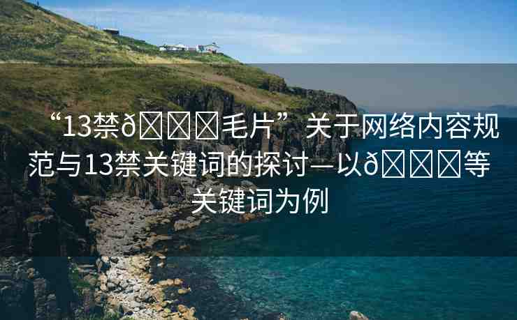 “13禁??毛片”關(guān)于網(wǎng)絡(luò)內(nèi)容規(guī)范與13禁關(guān)鍵詞的探討—以??等關(guān)鍵詞為例