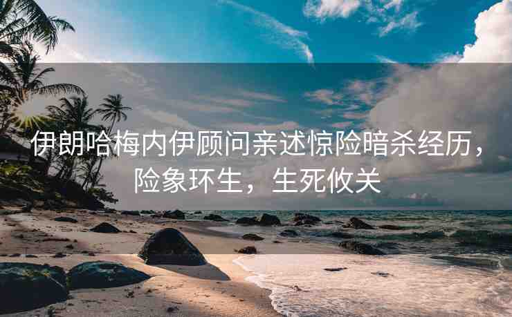 伊朗哈梅內(nèi)伊顧問親述驚險(xiǎn)暗殺經(jīng)歷，險(xiǎn)象環(huán)生，生死攸關(guān)