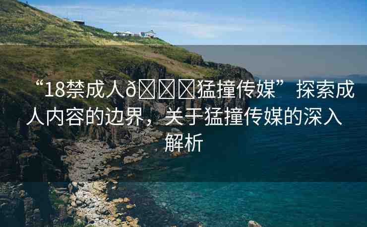 “18禁成人??猛撞傳媒”探索成人內(nèi)容的邊界，關(guān)于猛撞傳媒的深入解析