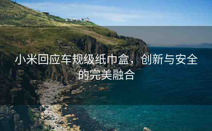 小米回應(yīng)車規(guī)級紙巾盒，創(chuàng)新與安全的完美融合