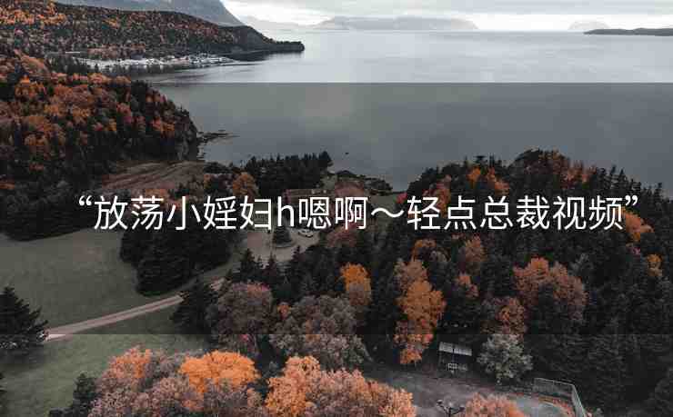“放蕩小婬婦h嗯啊～輕點總裁視頻”