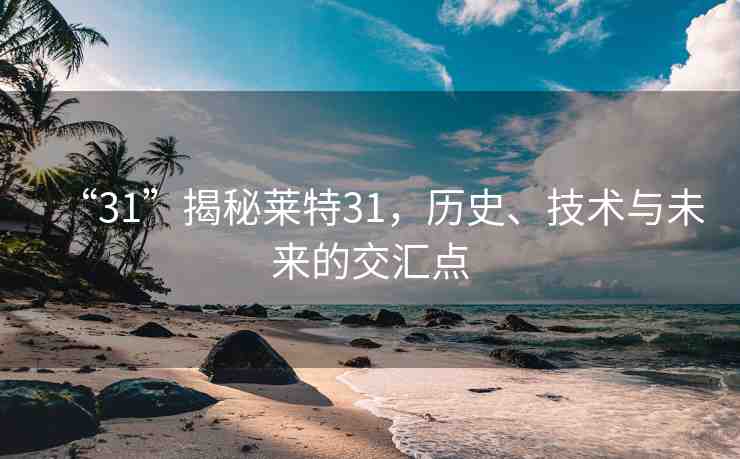 “31”揭秘萊特31，歷史、技術(shù)與未來的交匯點